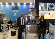 Valerio De Cano (sales director) e Virginia Cascella (export manager) di PND