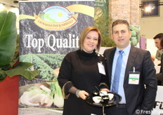 Marianna Martino e Giovanni Pasquariello dell'omonima azienda di Carapelle (Foggia)
