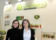 Rosanna Bertoldin e Belinda Piasentin dell'azienda ortoflorovivaistica F.lli Simonato