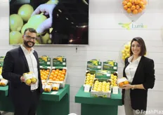 Attilio e Serena Villari presentano i nuovi marchi aziendali Lumì e Agrumì
