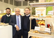 Michele, Enzo e Federico Manni della Cooperativa salentina Acli Racale