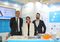 Allo stand Masterpack: Max e Arianna Binda insieme a Luca Santandrea