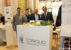 Staff dell'azienda barese Coniglio.