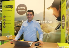 Emanuel Tamanini di Frutop, azienda altoatesina specializzata in reti di protezione