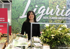 Manuela Pollio della società cooperativa L'Ortofrutticola di Albenga