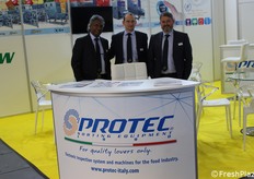 Rengy Moothen, Federico Gozzi e Rocco Sandei.