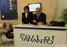 Per il Porto di Taranto Cristina Carriere e Fulvio Lino Di Blasio.