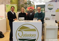 Donato Dezio, Judyta Bajorska, Giampiero Ligrone e Michele Molfetta di Valledoro. 