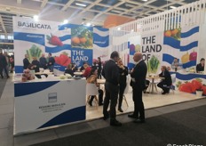 Lo stand della Regione Basilicata.