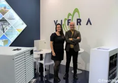 VIFRA Italy Srl, Vincenzo Russo con Arlette Sijmonsma (Hortidaily.com)