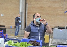 Marco Lisi dell'azienda Agrilisi di Gambettola (Forlì-Cesena)