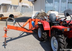 La Romani Roberto presenta una nuova tecnologia meccanica che potrebbe mitigare la moria del kiwi...la sperimentazione è ancora in corso