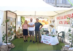 Giorgia Biondani (tecnico), Massimo Ceradini (Ceo) e Alessandro Terron (agronomo) di Ceradini Group