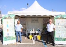 Fabio Ceci (tecnico agro-pontino) e Leonardo Dragoni (direzione) di ItalPollina