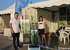 Andrea Righi (titolare) e Marica Righi (resp. produzione) di Vivai Righi