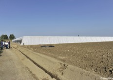 Ultime fasi di interramento tubi