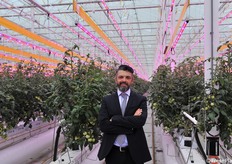 Alessio Orlandi è il responsabile commerciale di Fri-El, 10 ettari di serre che diventeranno 30 entro il 2022. Ci ha accompagnati in questa visita in azienda a Ostellato (Ferrara) Fotoservizio Cristiano Riciputi 