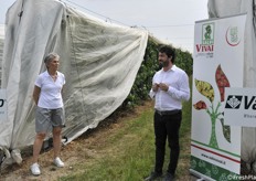 A destra il direttore commerciale di Salvi Andrea Bagnolini