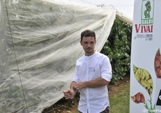 Il giovane ricercatore Lorenzo Bergonzoni