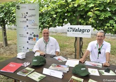 I referenti di Velagro: a sinistra Andrea Sodi