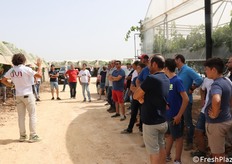 Seconda visita, questa volta il vigneto è in lotta integrata