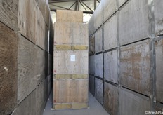 Essiccazione in bins con forzatura dell'aria