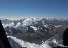 Ancora una vista delle cime innevate.
