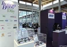 In questa e nelle immagini successive, lo spazio dedicato all'Italian Berry Day