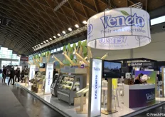 L'ampio stand collettivo del Veneto