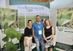 Per i Vivai Magalotti: Giulio Castellucci, Corrado Arigliani e Daniela Magalotti