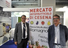 Alessandro Giunchi e Matteo Magnani del Mercato di Cesena 