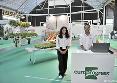 In fiera per Europrogress, Samantha Morselli e yuri Marchesi