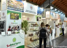 Stand collettivo della Regione Sardegna, che è stata la regione partner ufficiale di Macfrut 2021.