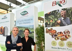 In rappresentanza del marketing del Gruppo Alegra, Luca Zocca e Rita Biserni.