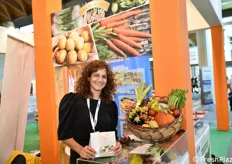 Daniela Milana, responsabile commerciale prezzo l'omonima azienda siciliana Milana, specialista in prodotti bio.