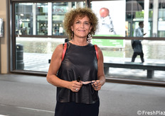 Qui e nelle foto seguenti, alcuni visitatori professionali a Macfrut 2021. Federica Argentati.