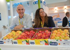 In rappresentanza di Melinda, Andrea Fedrizzi con Jessica Paternoster.