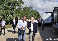 Alessandro Annibali con il presidente di Confagricoltura Emilia Romagna, Marcello Bonvicini