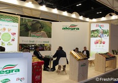 Lo stand del gruppo Alegra