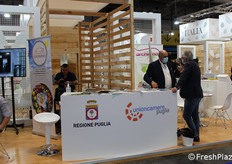Lo stand di Unioncamere Puglia e Regione Puglia