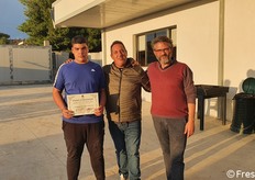 Attestato di partecipazione anche per le giovani leve della mandoricoltura