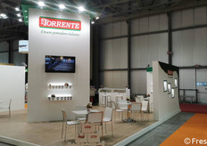 Stand espositivo del marchio italiano La Torrente.