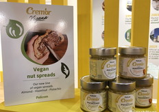 Linea di creme spalmabili di pistacchio, mandorla e nocciola a marchio Policom