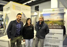 Per Romagna Impianti: Roberto Innocenti, Marika Bianconcini e Michele Zaniboni