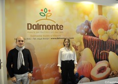 Gabriele Franzoni e Veronica Rossini della Dalmonte Vivai 