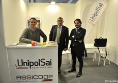 Luca Guerrini, Masismo Zanoli e Giovanni Dallari della unipol Sai
