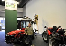 Luca Senni allo stand Comag