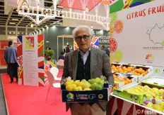 Renato Maugeri, presidente del Consorzio di Tutela del Limone dell'Etna Igp