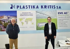 Da sinistra: Andre Martin e Stelios Apostolakis in rappresentanza della greca Plastika Kritis
