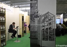 Uno stand collettivo con diverse proposte sulla coltivazione idroponica